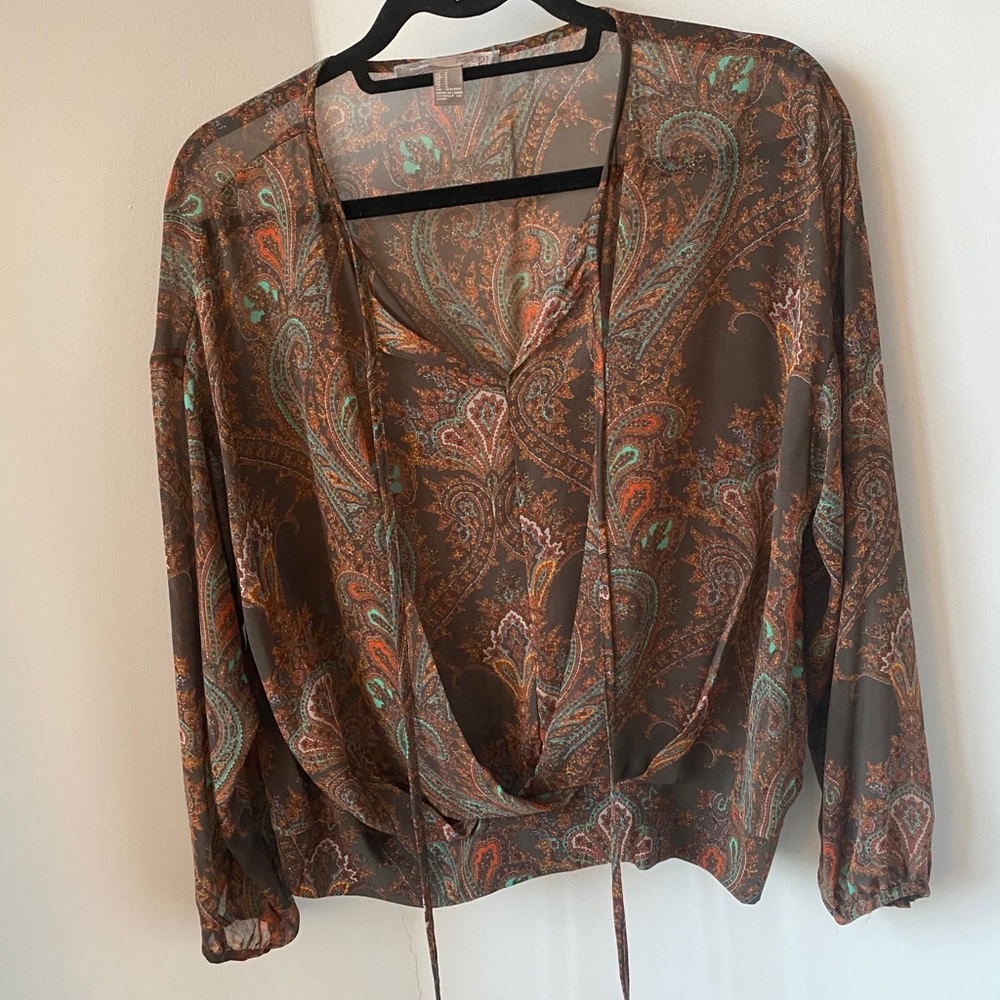 Printed blouse
